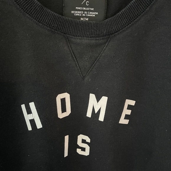 Sweatshirt Peace collective Home is Toronto - M - Picture 3 of 3